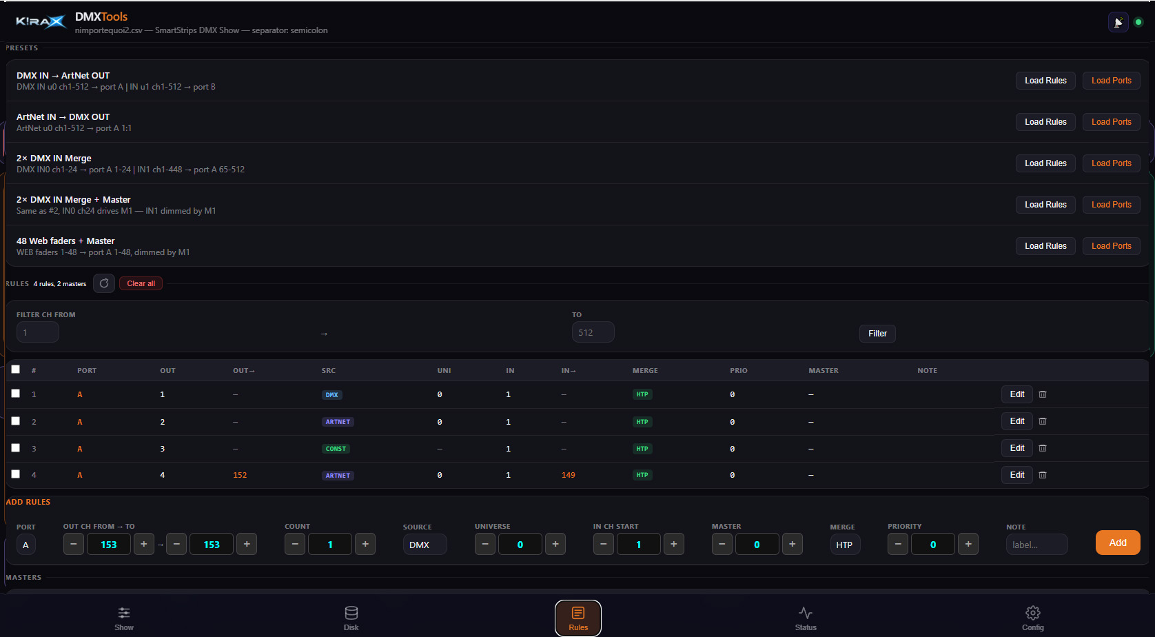Project 001 screenshot 2
