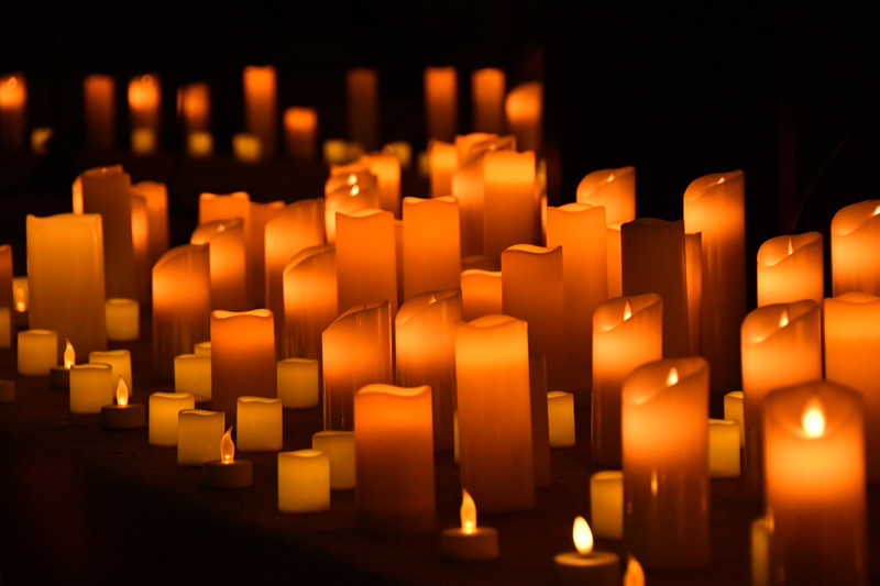 Bougies LED